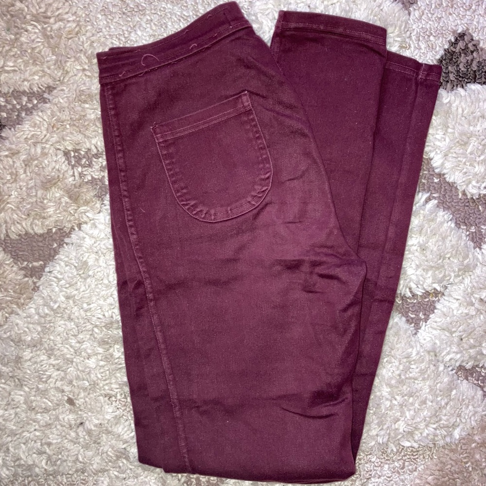 American Apparel Y2K | Wine Easy Jean | Damaged Seam on Waist | Size M